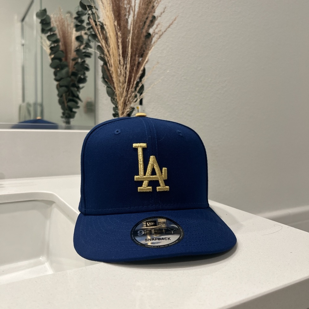 LA dodgers SnapBack 2024 championship hat